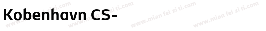 Kobenhavn CS字体转换